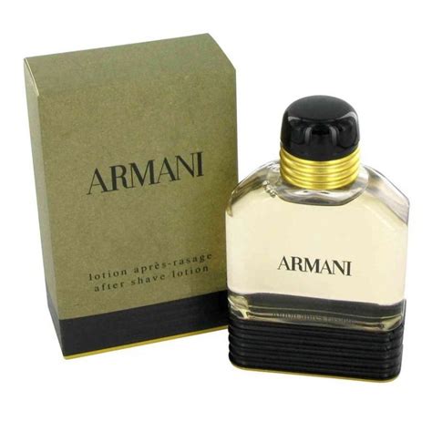 original armani aftershave.